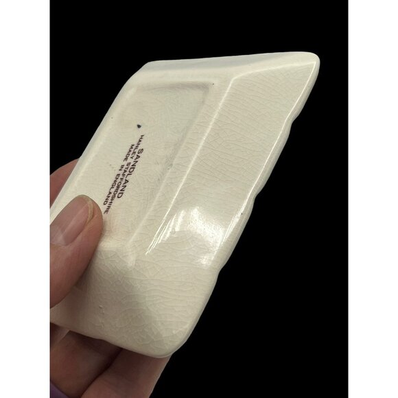 Charles Dickens Trinket Dish Brown 4" David Copperfield Micawber London British - Picture 16 of 16